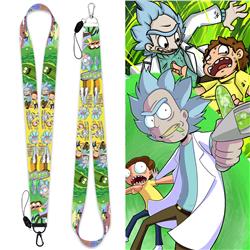 Rick and Morty  anime lanyard phonestrap 45cm*2.5cm