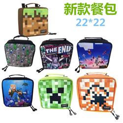 Minecraft anime bag22*22cm