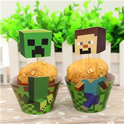 Minecraft anime decorative paper