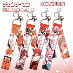 chainsaw man anime keychain