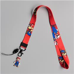 Superhero  anime lanyard phonestrap