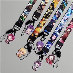 demon slayer kimets anime lanyard phonestrap 45*2cm