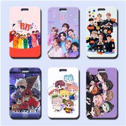 BTS anime ferrule 7*11cm price for 10 pcs