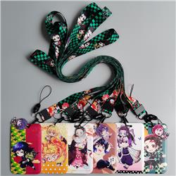 demon slayer kimets anime lanyard phonestrap price for 10 pcs 7cm*11cm