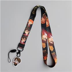 Harry Potter anime lanyard phonestrap