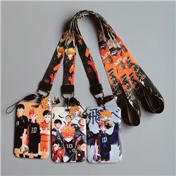 Haikyuu anime lanyard phonestrap7*11cm price for 10 pcs