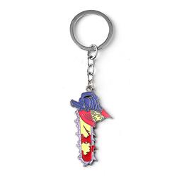 chainsaw man anime keychain