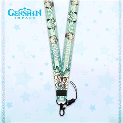 Genshin Impact anime lanyard phonestrap ( 45cm*2.5cm )