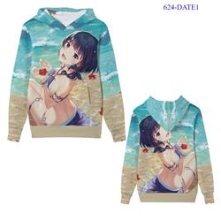 Date A Live anime hoodie