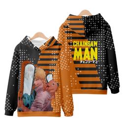 chainsaw man anime hoodie