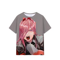 chainsaw man anime T-shirt