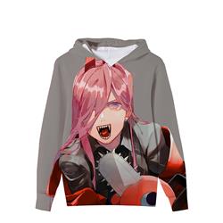 chainsaw man anime hoodie