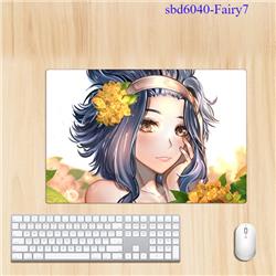 Fairy Tail anime  desk mat 600X400x3mm
