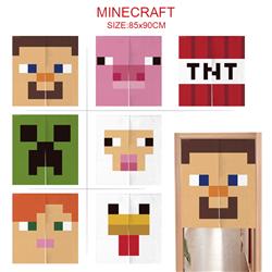 Minecraft anime door curtain 85*90cm