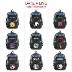 Date A Live anime Backpack bag