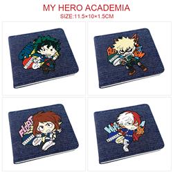 My Hero Academia anime wallet 11.5*10*1.5cm