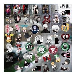 Tokyo Ghoul anime 3D sticker price for a set of 50-52pcs