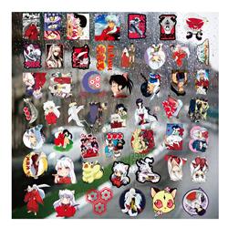 Inuyasha anime 3D sticker price for a set of 50pcs