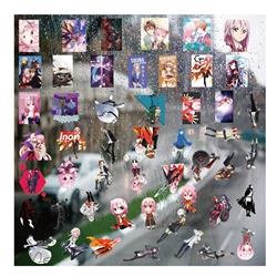 Guilty crown anime 3D sticker price for a set of 50pcs