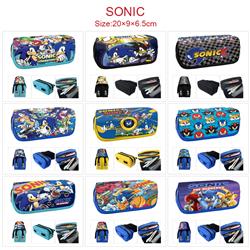 Sonic anime pencil bag 20*9*6.5cm