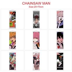 chainsaw man anime wallscroll 25*70cm price for 5 pcs