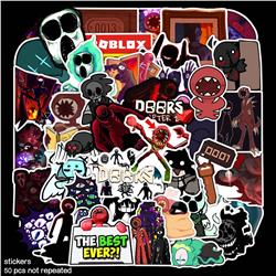 Roblox anime waterproof stickers (50pcs a set)