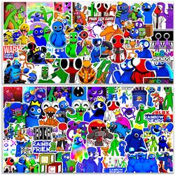 rainbow friends anime waterproof stickers (100pcs a set)