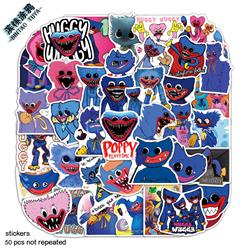 Poppy Playtime anime waterproof stickers (50-52pcs a set)