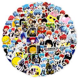 Assassination Classroom anime waterproof stickers (100pcs a set)