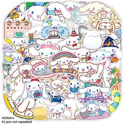 Kuromi anime waterproof stickers (50pcs a set)