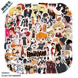 Haikyuu anime waterproof stickers (50pcs a set)