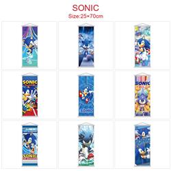 Sonic anime wallscroll 25*70cm price for 5 pcs
