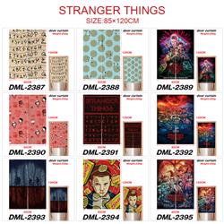 Stranger Things anime door curtain 85*120cm