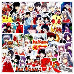 Inuyasha anime waterproof stickers (50pcs a set)