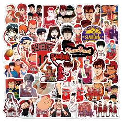 Slam dunk anime waterproof stickers (50pcs a set)