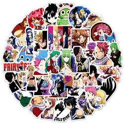 Fairy Tail anime waterproof stickers (50pcs a set)