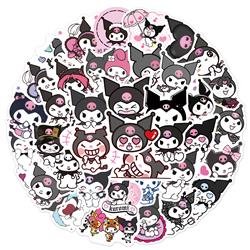 Kuromi anime waterproof stickers (50pcs a set)