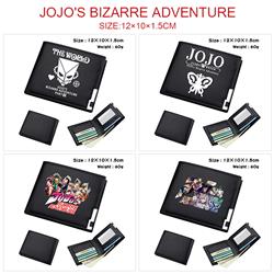 JoJos Bizarre Adventure anime wallet 12*10*1.5cm