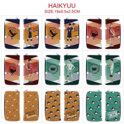 Haikyuu anime wallet 19*9.9*2.5cm
