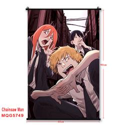 chainsaw man anime wallscroll 60*90cm