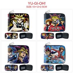 Yu Gi Oh anime wallet 10*12*2.5cm