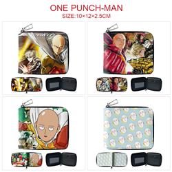 One Punch Man anime wallet 10*12*2.5cm