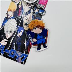 Blue Lock anime keychain