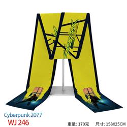 cyberpunk edgerunners anime scarf 158*25cm