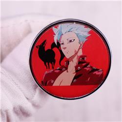 seven deadly sins anime Brooch