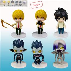 Death Note anime figure 6 pcs a set