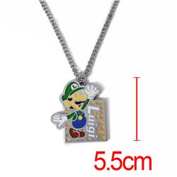 super Mario anime necklace