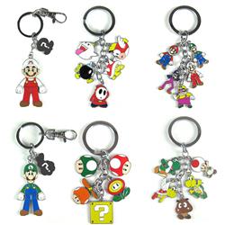 super Mario anime keychain