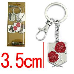 Attack On Titan anime keychain