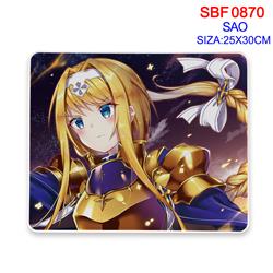 sword art online  anime Mouse pad 60*30cm